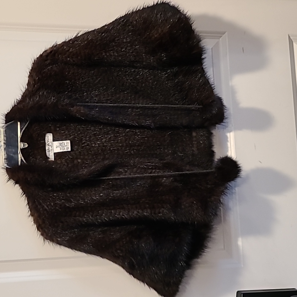 Mink cape